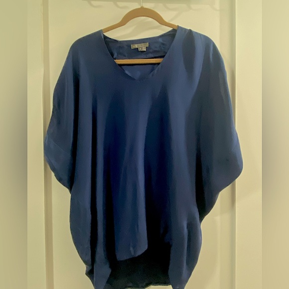 Short sleeve silk top by Vince - Picture 4 of 4